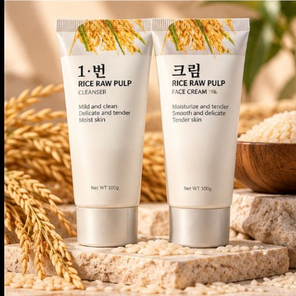 2pcs Rice Korean And American Face Cream/Multi-Effect